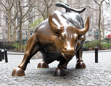Szarżujący byk - Wall Street