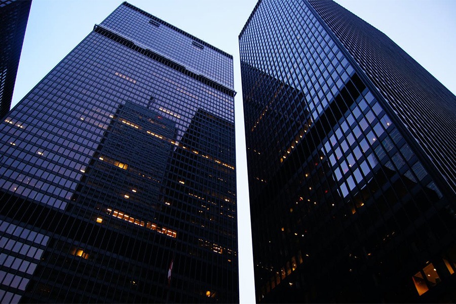 Budynek, w którym mieszczą się największe firmy świata