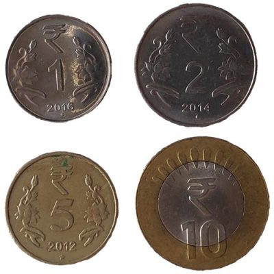 Rupie indyjskie - monety